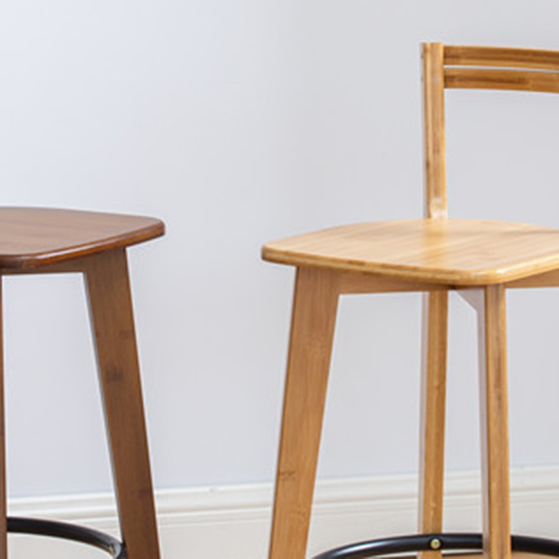 Tabouret haut moderne en bois pour chambre à coucher et cuisine, piste de bar, designer de luxe, meubles de maison modernes