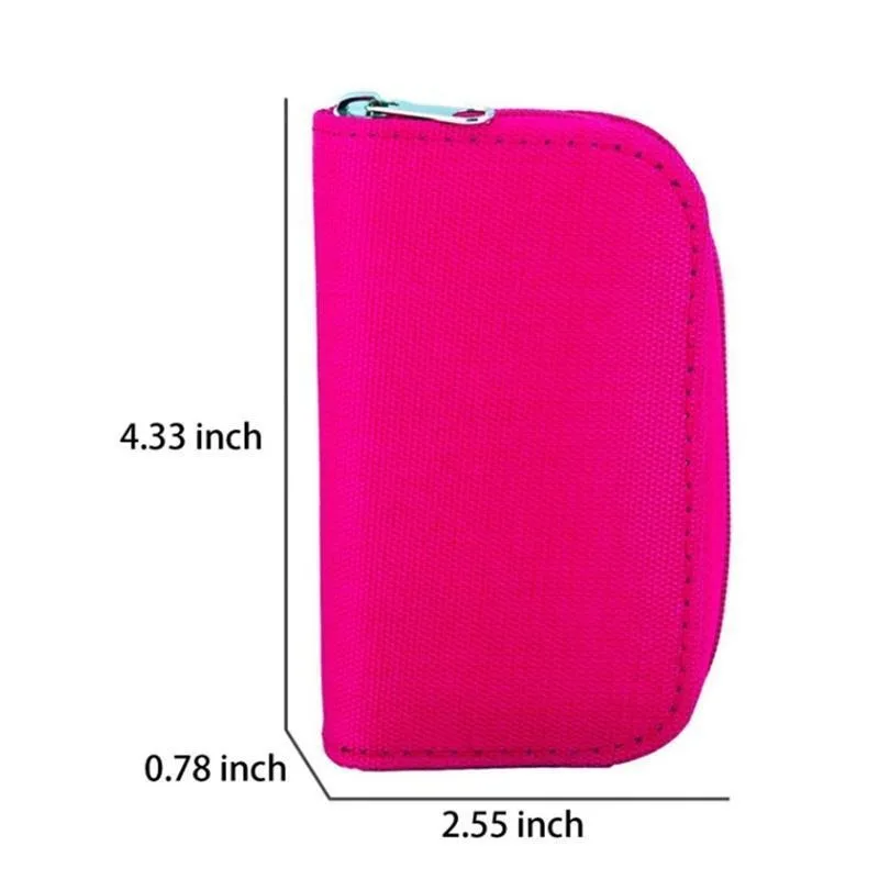 1PC Micro SD XD Card Case Protector Holder Wallet Black SD Memory Card Storage Carrying Zipper Pouch Case