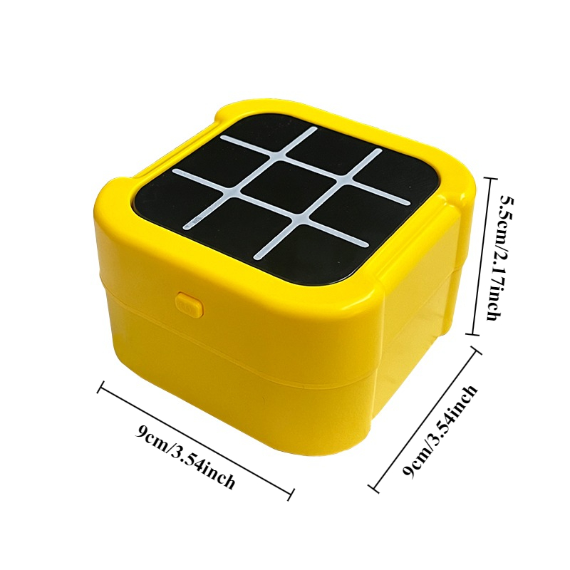 1PC Tic Tac Toe Elektronisches Schachbrett Multifunktionale kinder Bildung Strategie Spielzeug Interaktive Gehirn Spiel Eltern-kind-Spaß