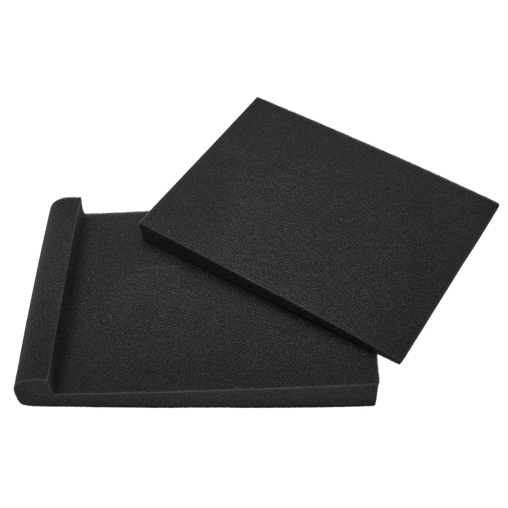1 Set 30x20x4.5cm Sponge Studio Monitor Speaker Acoustic Isolation Foam Soundproof Isolator Pads High Density Sound Proof Panels