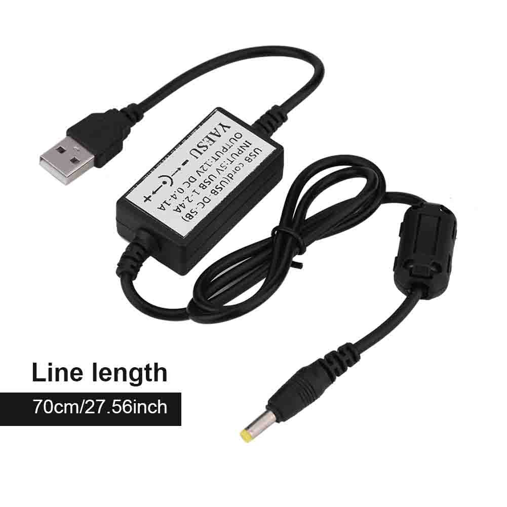 USB-кабель для зарядки, зарядное устройство, USB-источник питания для YAESU VX-5R/VX-6R/VX-7R/8DR/8GR/VX-8R, зарядное устройство для YAESU Radio
