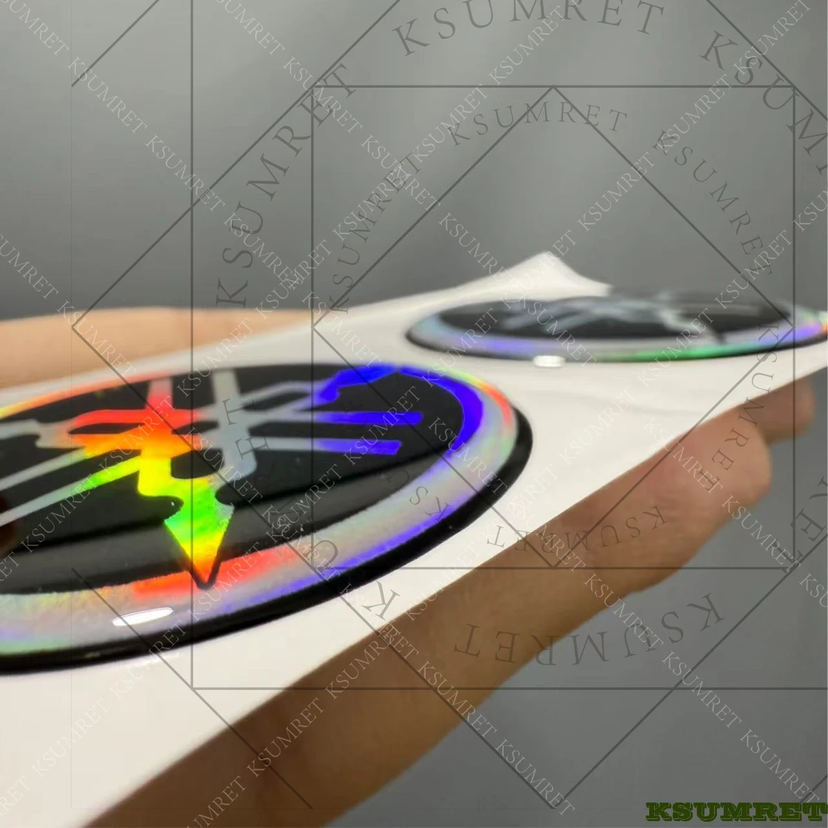 Vinil 3D Laser Motocicleta Adesivo Emblema Tanque Para NMAX XMAX TMAX AEROX Mt03 Mt07 Mt09 R1 R3 R6