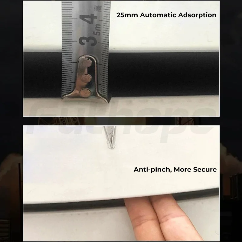 Elektryczny zamek do przedniego schowka zapasowego Futhope drugiej generacji z funkcją soft-close do Tesla Model 3 Y Highland Juniper, automatyczne zamykanie.