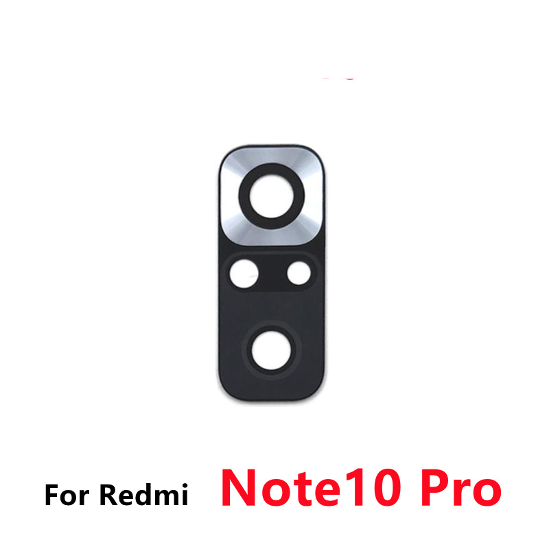 Стекло для объектива задней камеры с наклейкой для Xiaomi Redmi 10 Note 10 Pro Max Note 10S 10T 10