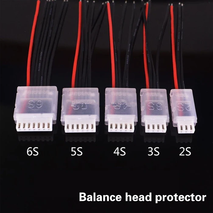 10 шт. Sparkhobby AB зажим с пряжкой 2S 3S 4S 5S 6S модель литиевой батареи защита головки балансировочной вилки разъем протектор