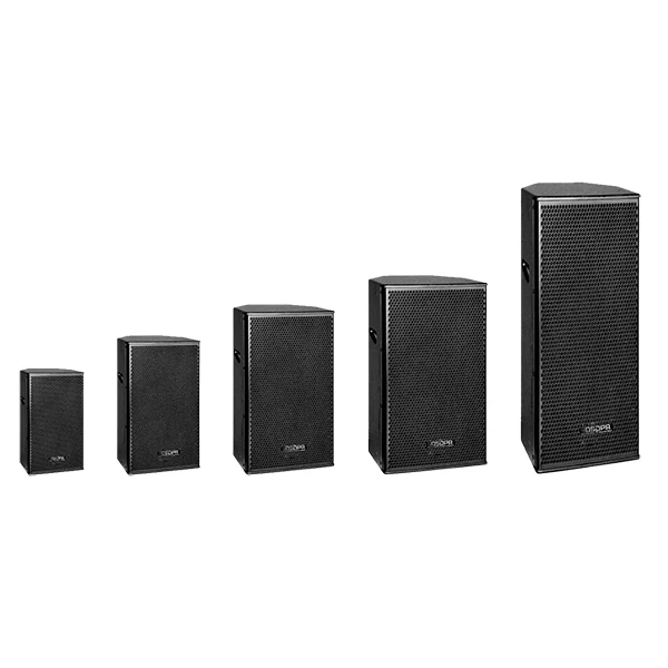 Altavoz de conferencia profesional de 12 pulgadas de rango completo bidireccional para sala de reuniones