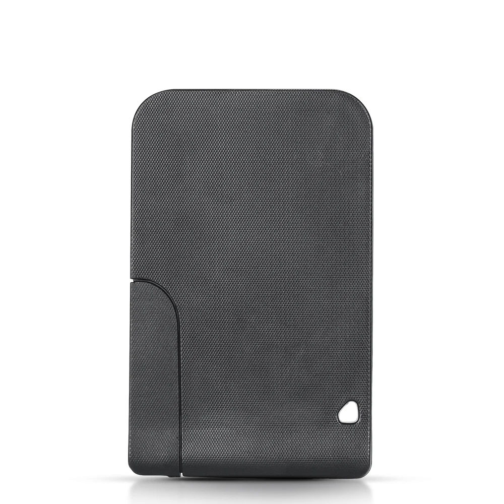 KEYYOU 2/3 Buttons Smart Card Remote Key Shell Case For Renault Clio Logan Megane 2 3 Scenic Laguna Espace Black Car Key Case