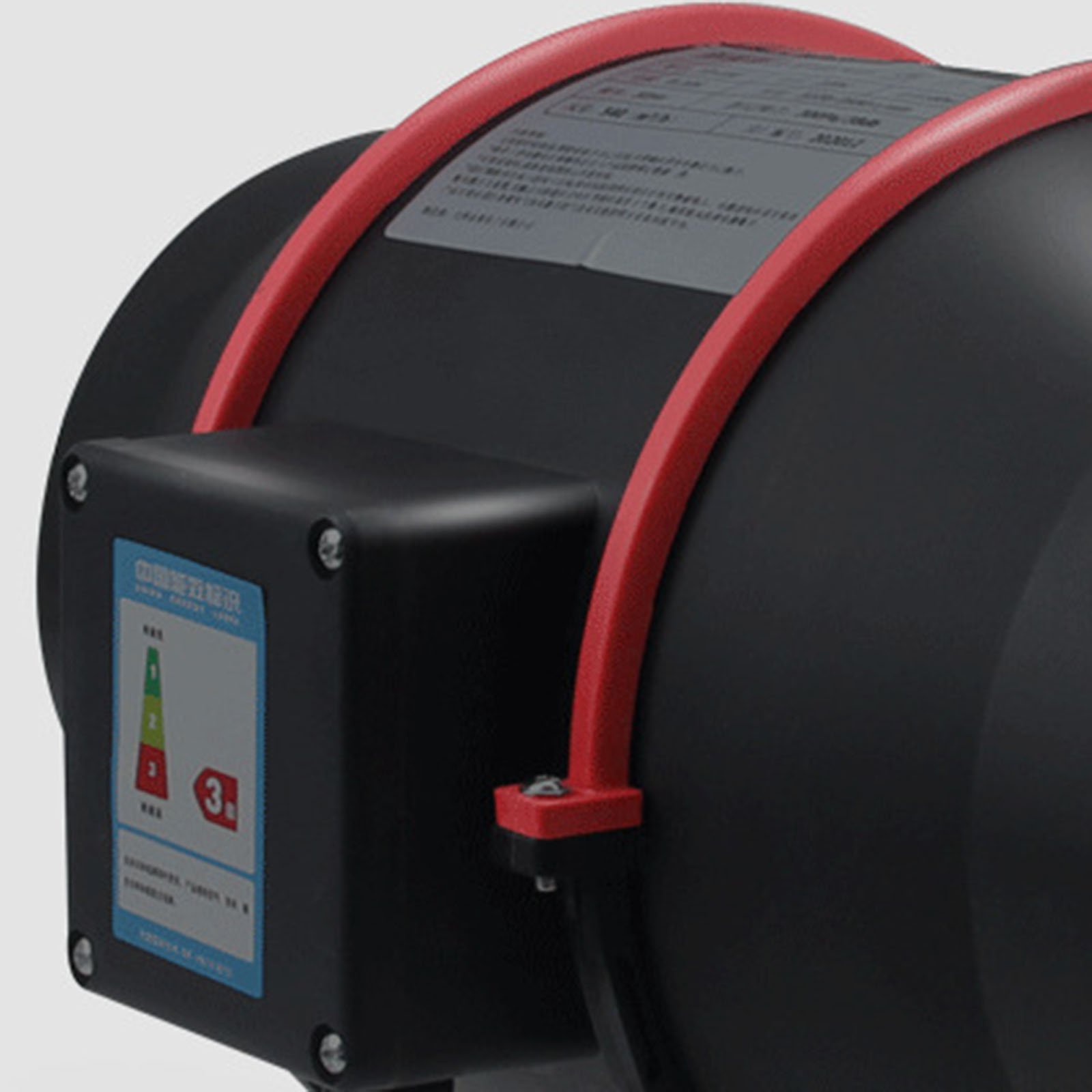 Exhaust Flue Fan com Controle de Velocidade, Fluxo Misto Inline Fan, Alta Velocidade, Silencioso, Home Vents, HVAC Systems Parts, 100mm, 220V