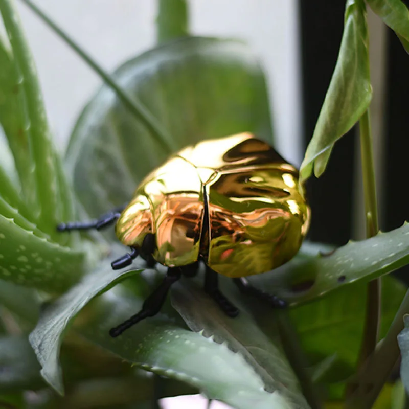 Wind Up Beetle Bionic ของเล่น Creative Prankster Animated แมลงของเล่น Scarab Beetle เด็กพลาสติกสัตว์ Wind Up ของเล่น