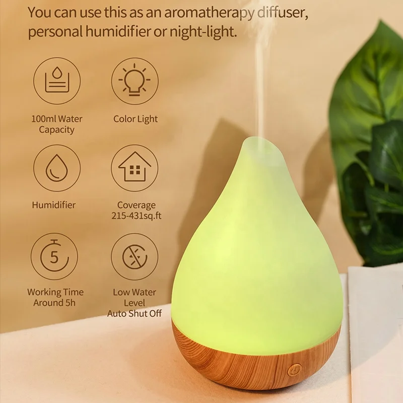 Ellestfun gros diffuseur d'arôme ultrasonique huile d'aromathérapie 5V diffuseur de câble Usb essentiel