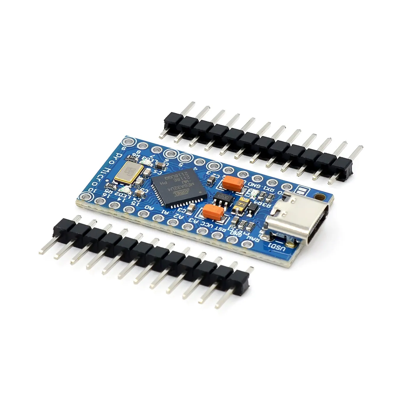 Nuevo módulo Pro Micro para arduino ATmega32U4 con cabezal de 2 filas para Leonardo en stock. la mejor calidad