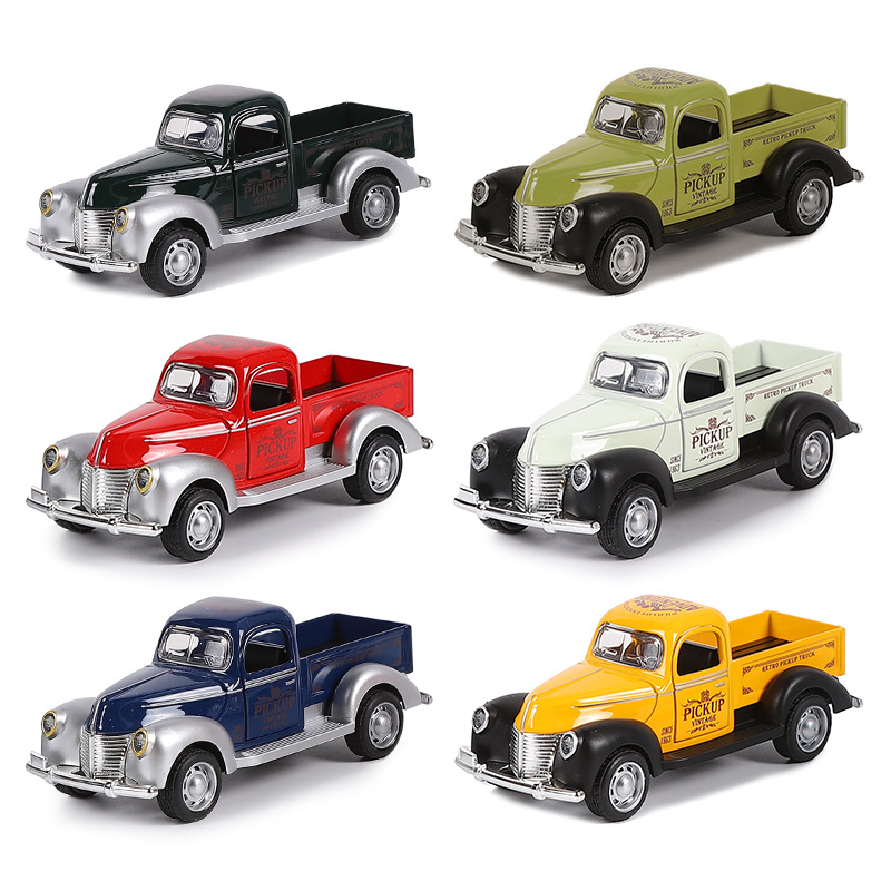 1:32 合金ピックアップトラックモデル子供のおもちゃの車の装飾プルバック車モデル少年のおもちゃダイキャスト教育玩具
