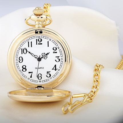 แบบย้อนยุคสุดหรูสีดำแฟชั่น Silver Smooth Steampunk Quartz นาฬิกาพ็อกเก็ตนาฬิกาสร้อยคอจี้สแตนเลสสำหรับผู้ชายผู้หญิงเพื่อน
