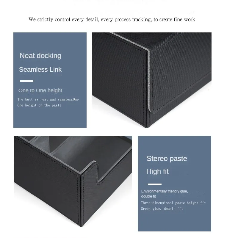 Aufbewahrungsbox für 1800-+-Sammelkarten, PU-Leder, Commander-Kartendeck-Hülle, Magnetverschluss, Kartenhalter, passend für Magic Game Cards