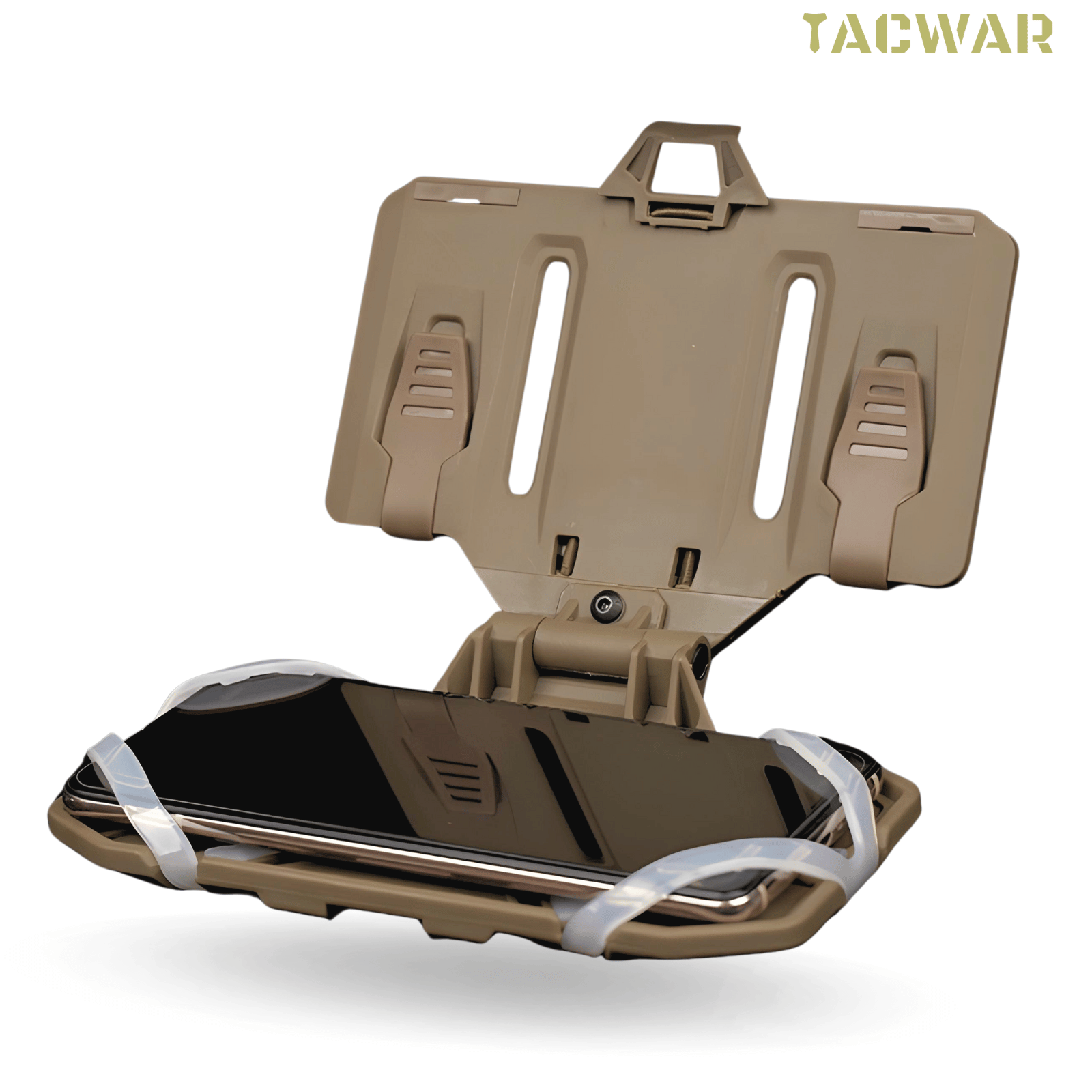 Portador de placa Airsoft, portador de teléfono Molle, tablero de navegación para exteriores, soporte plegable de acceso rápido, chaleco, soporte de aparejo para el pecho