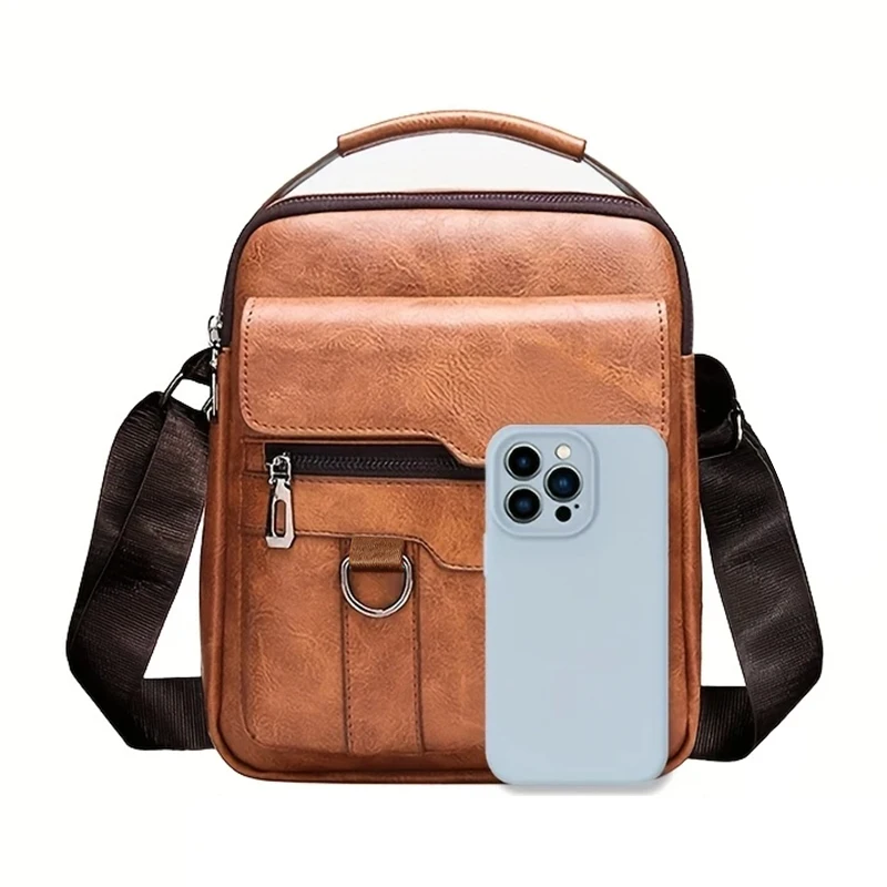 Fashionable Bag, Suitable for Daily Use, Travel, Versatile, Adjustable Shoulder Straps, Pu Material, Lightweight and Simple