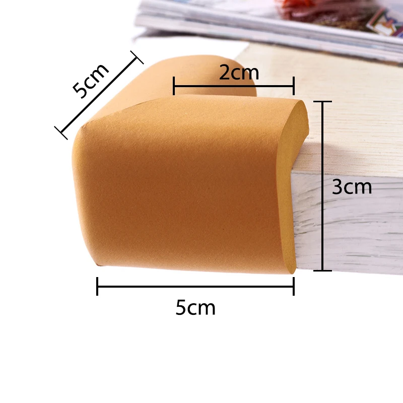 4/8 Cái Con An Toàn Cho Bé Silicone Bảo Vệ Bàn Góc Cạnh Chống Trẻ Em Anticollision Edge & Cận Vệ