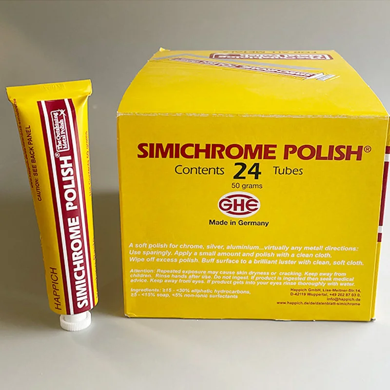 1pcs 50g SIMICHROME POLISH Gold and Silver Polishing Paste GHE Mirror Grinding Paste