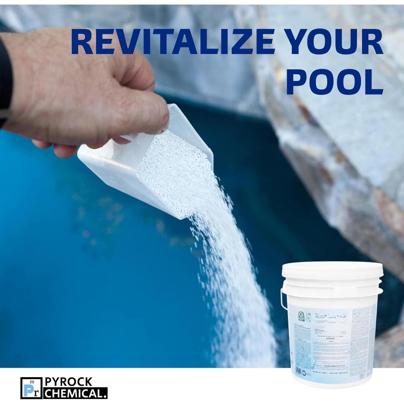 Swimming Pool Shock for In-Ground, Above Ground, Spas & Hot Tubs - 50 Poun