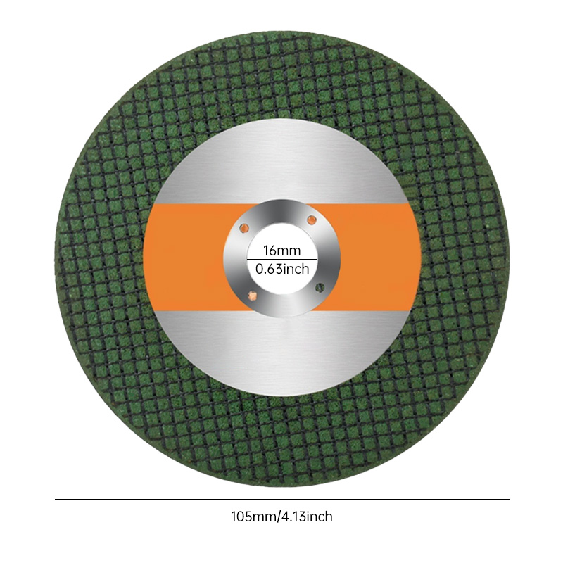Lame de coupe en acier inoxydable, meuleuse d'angle, ponçage, scie, polissage, 5 pièces