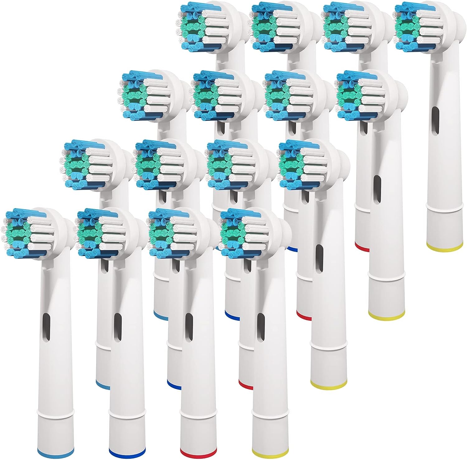 4/8/16 Pcs/Pack Electric Toothbrush Replacement Head Soft Dupont Bristle Tooth Brush Heads For Oral B Toothbrush Nozzles SB-17A
