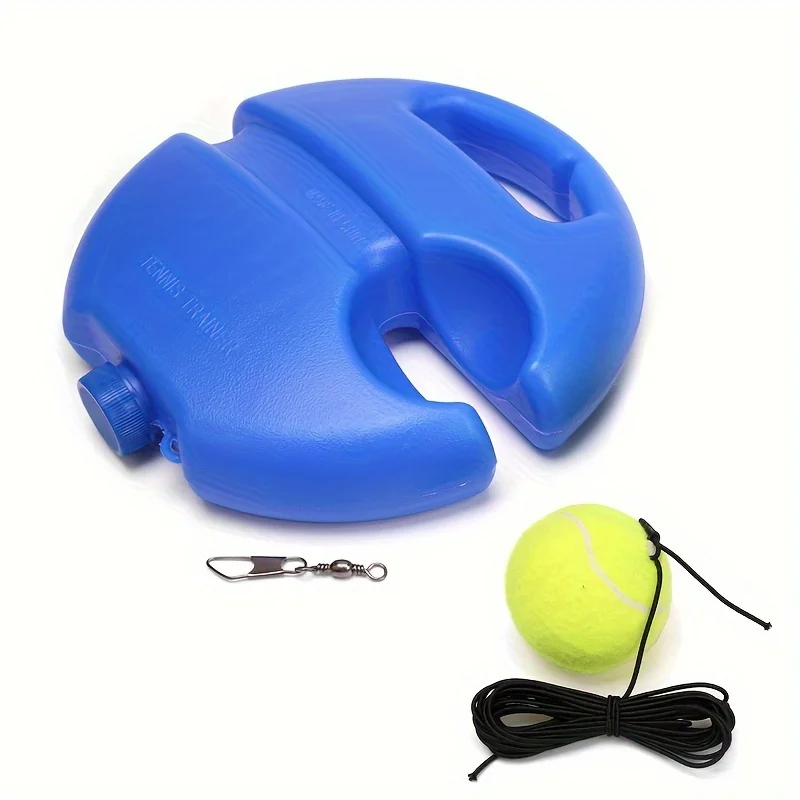 Tennistrainer Met 1 Stuk Tennisbal Voor Beginner, Tennisrebounder Set Voor Zelftraining, Hulptrainingsuitrusting