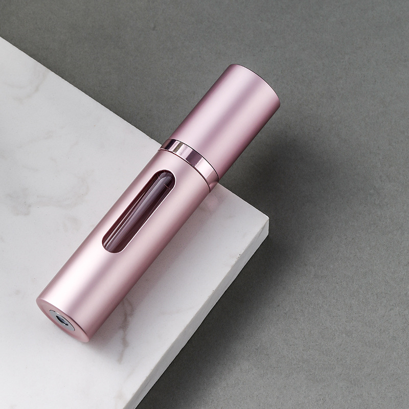 ポータブルフレグランスポンプ,詰め替え可能なスプレーボトル,空の化粧品容器,ミニスプレー,5ml