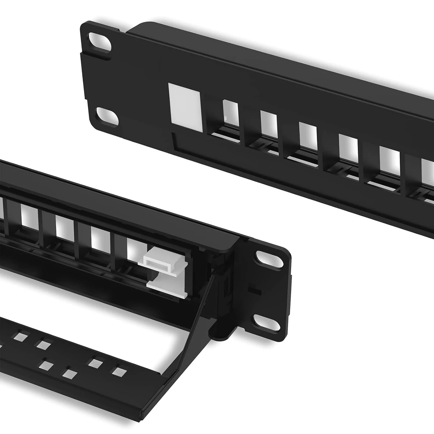 ZoeRax, 30 шт., пустые вставки Keystone Jack для настенной панели Keystone и патч-панели Keystone, белые