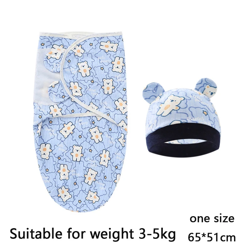 Sacos de dormir para bebés, capullo para recién nacidos, sobre envolvente, 100% algodón, manta para bebé de 0 a 6 meses, saco de dormir envolvente