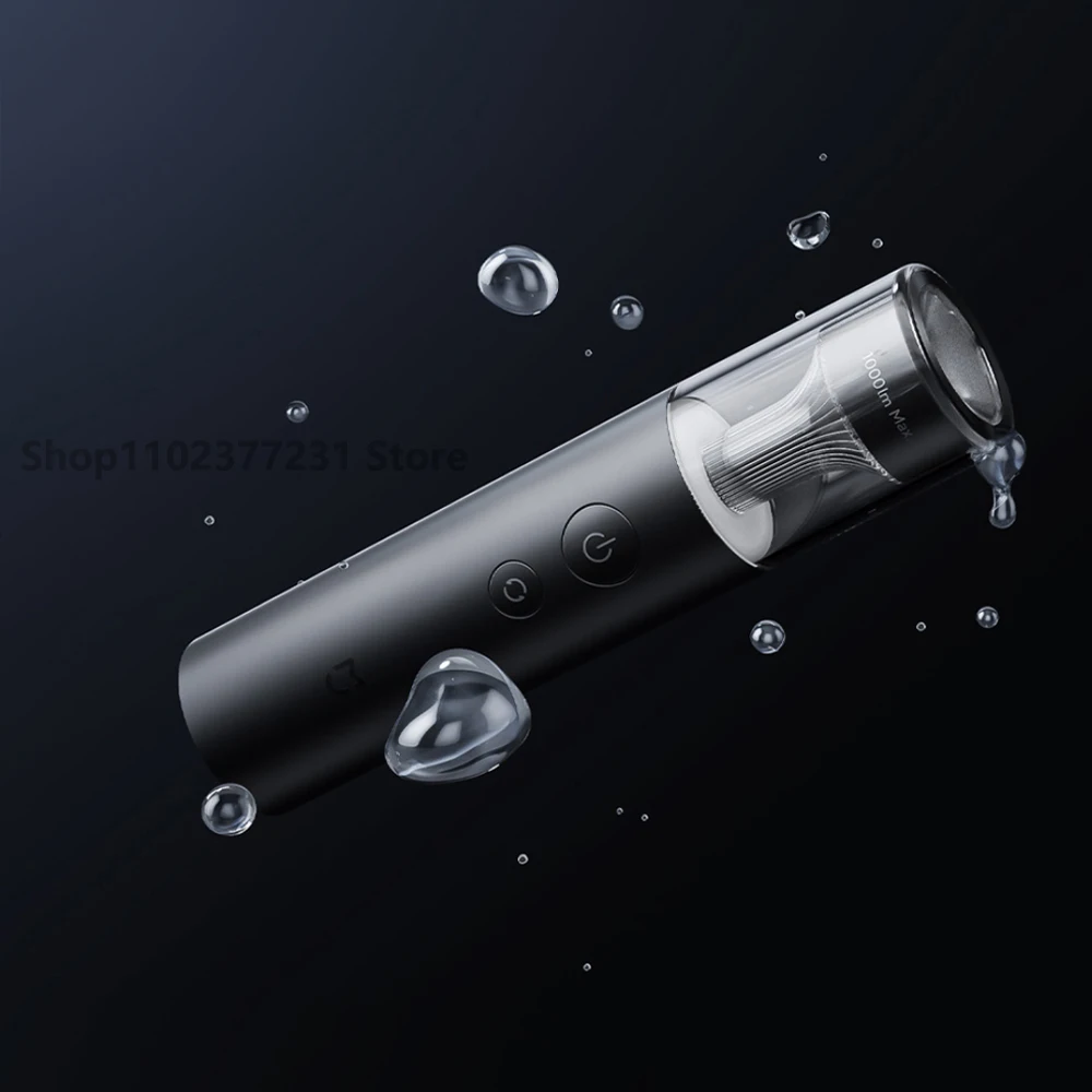 Xiaomi Mijia Multifunktionale LED-Taschenlampe, zoombar, ultrahell, Taschenlampe, Fensterbrecher, Sicherheitsgurtschneider, Auto-Notlicht
