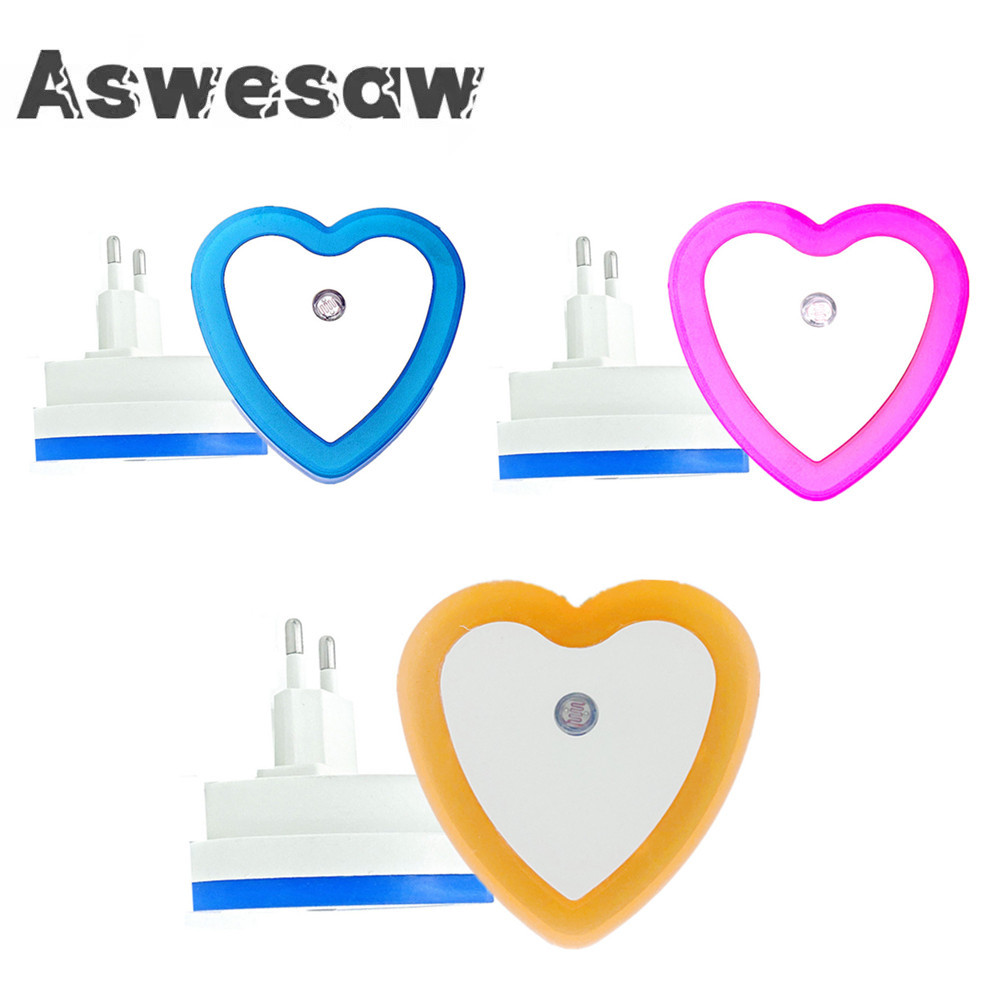 Đèn Ngủ LED Mini Cảm Biến Điều Khiển 110V 220V EU Mỹ Cắm Nightlight Đèn Dành Cho Trẻ Em Kids Sống phòng Ngủ Phòng Chiếu Sáng