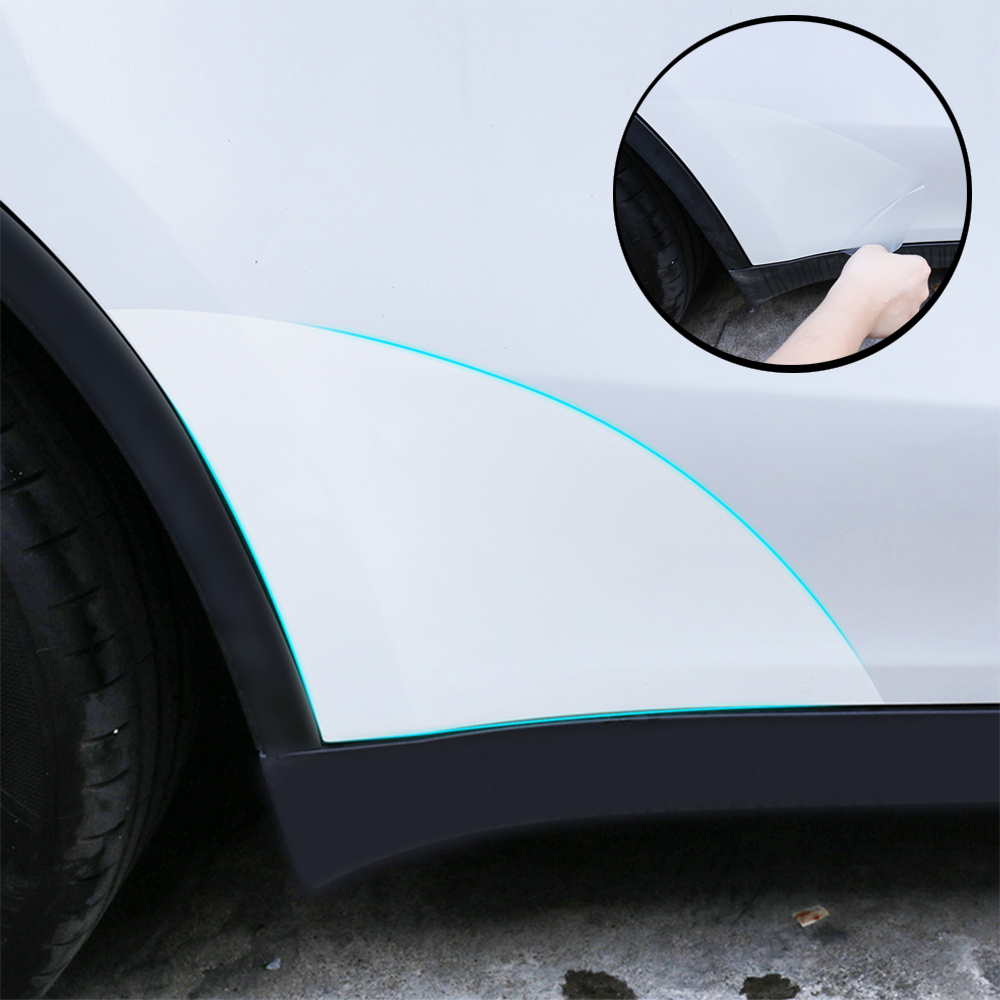 Für Tesla Model3/Y 2017-2024 Front Tür Hinten Tür Schutz Film Unsichtbare Auto Kleidung TPU Film Dekoration spezielle Zubehör