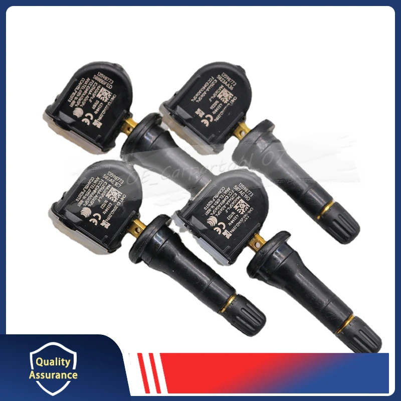 433MHZ TPMS タイヤセンサー 4 個 13598773   キャデラック CT6 SRX シボレーマリブオペルボルトビバタイヤ空気圧モニターシステム 13516165
