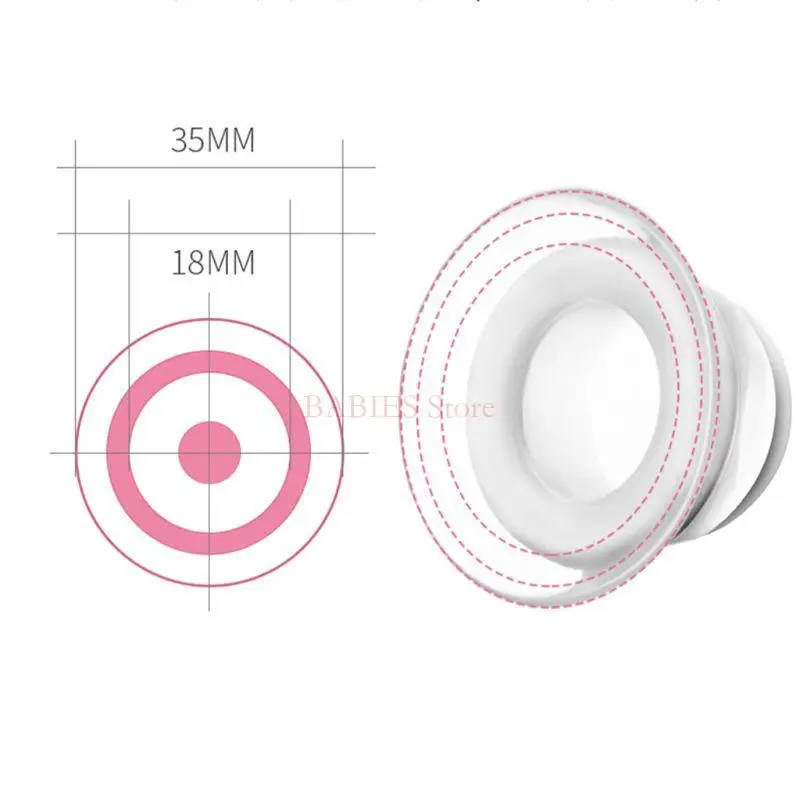 C9GB 1 คู่ซิลิโคน Corrector หัวนมไม่เจ็บปวดจุกนม Sucker PULLER เครื่องช่วยหายใจสำหรับแก้ไขแบน Inverted หัวนมเต้านมผู้หญิง
