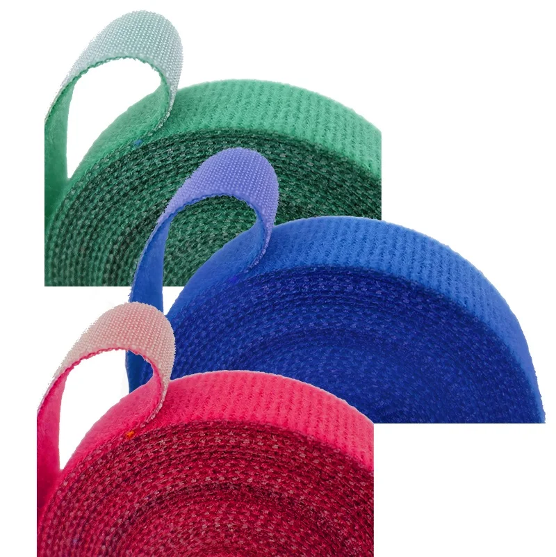 2/10M Dây Cáp Có Thể Tái Sử Dụng Vòng Lưng Tự Dính Dán DIY Phụ Kiện Dây Đeo Nylon Người Tổ Chức Kẹp Giữ Dây quản Lý