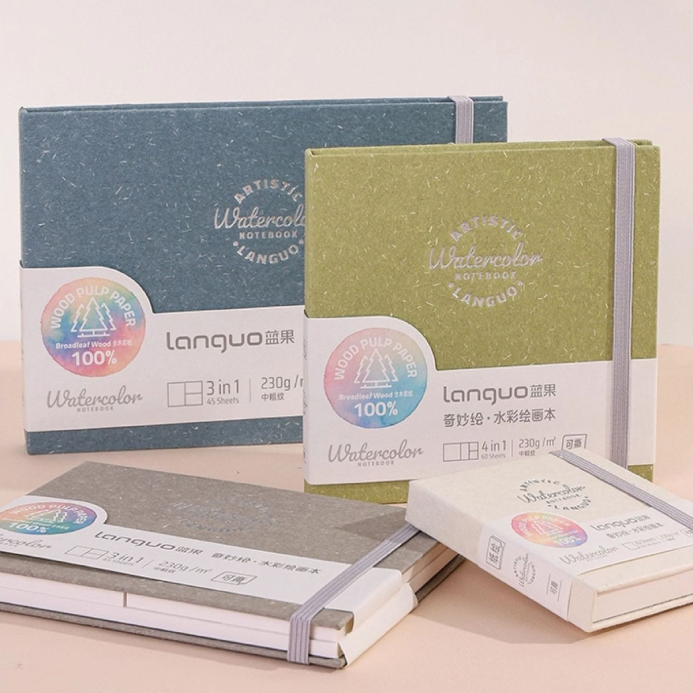 100% хлопок, мини-разрывная акварельная бумага, книга, журнал для рисования, блокнот для рисования, 230 г, художественная студенческая бумага для рисования, альбом для рисования, книга для рисования