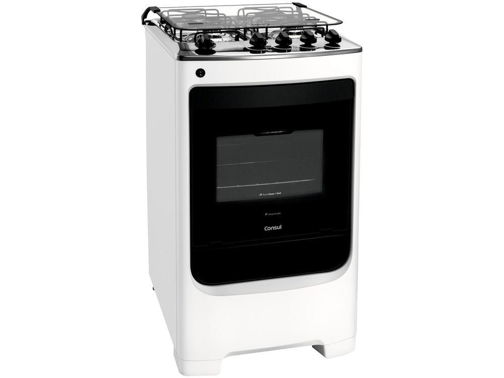 Fogão 4 Bocas Consul Branco CFO4 NABUNA - Bivolt