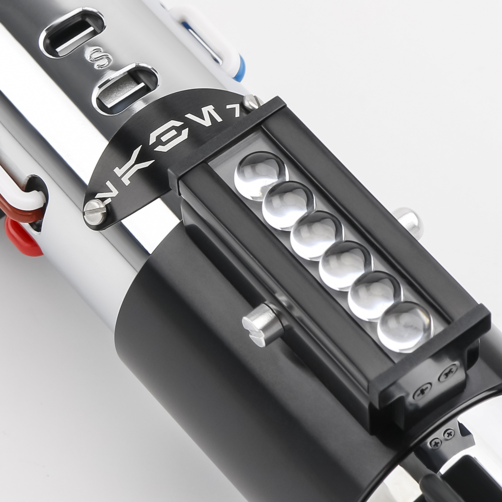 TXQSABER Lichtschwert Neopixel Smooth Swing Laserschwert Metallgriff LED-Streifen Klinge Jedi Cosplay Weihnachtsgeschenk Vader Replik