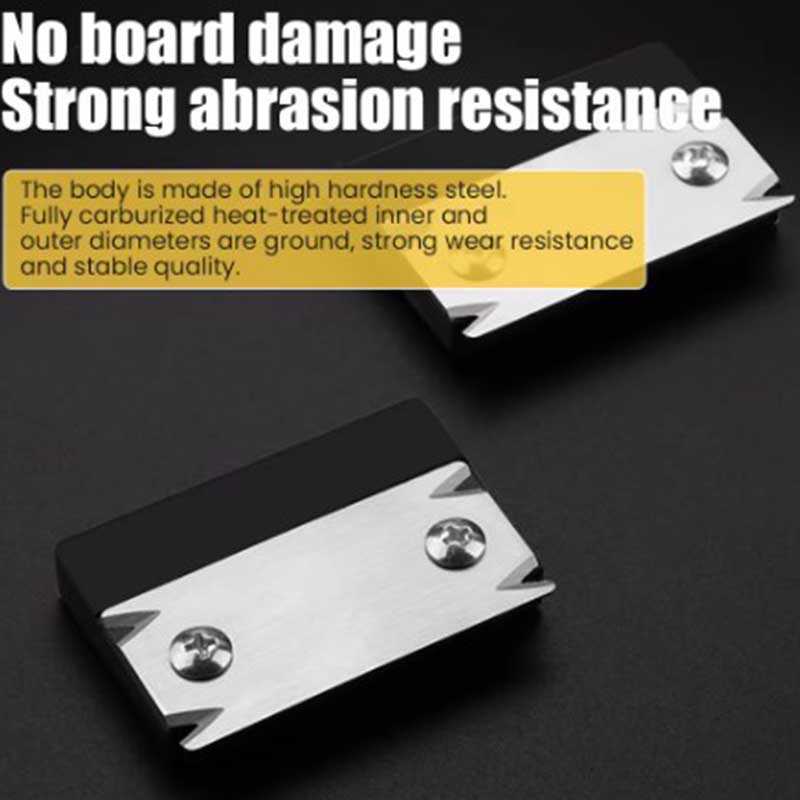 Manual Edge Trimmer Right Angle Woodworking Plane Edge Sealing Blade Wood Chamfer and Rounded Blade Woodworking Hand Tool