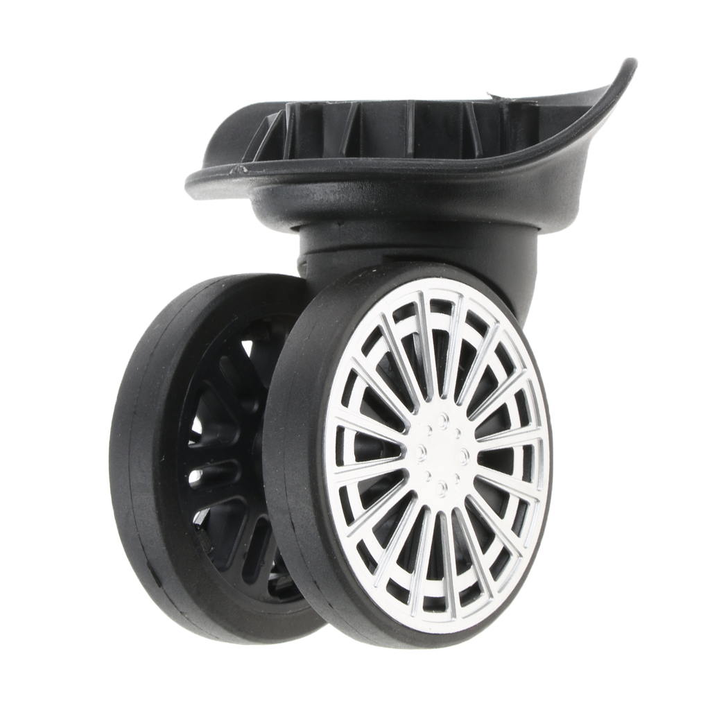 A60 # paar gepäck stumm schwenk räder koffer ersatz rollen für reisetasche