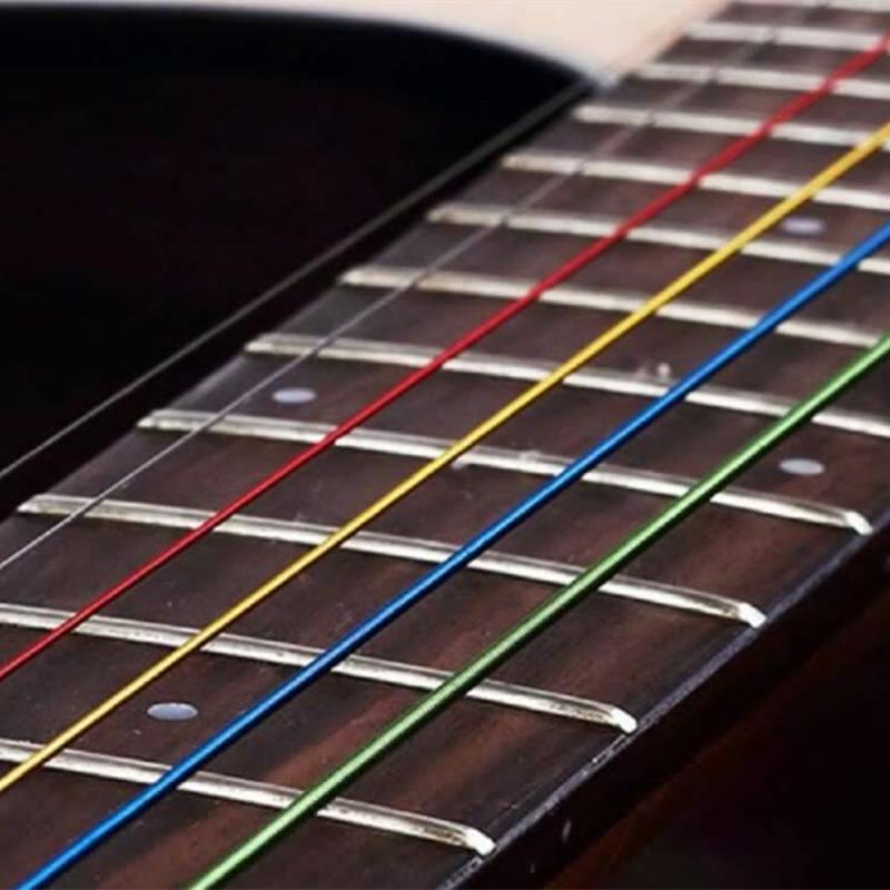Mới Đầy Màu Sắc Dân Gian Dây Đàn Guitar Thay Thế Phần Acoustic Lõi Đồng Dây Bộ Dụng Cụ Âm Nhạc Phụ Kiện 2023