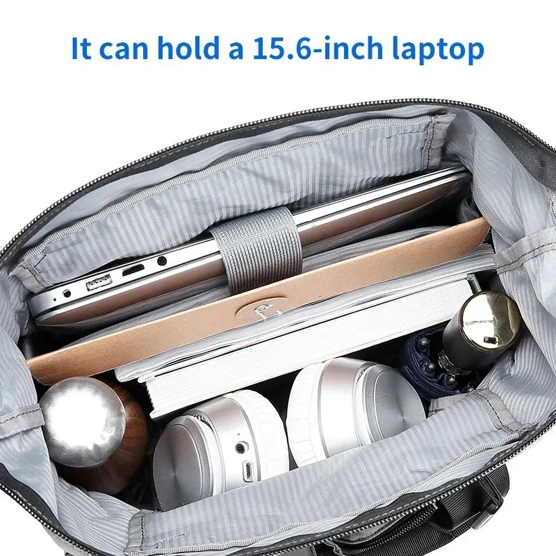 Borsa a tracolla da lavoro borsa a tracolla diagonale multifunzionale da 14 pollici per tablet e documenti da uomo borsa a tracolla diagonale per il tempo libero