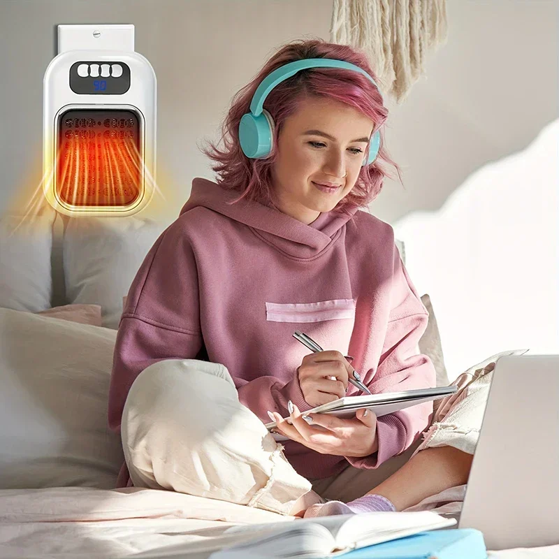 Xiaomi Portable Heater Fast Heating Silent Safety Energy Saving Home Heater with Remote Control Low Consumption Heating Fans