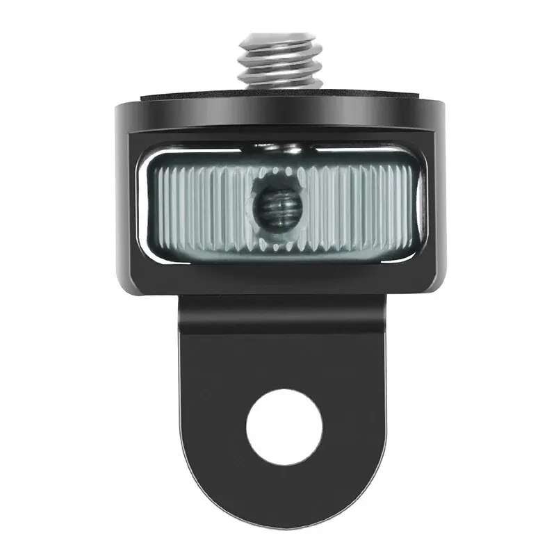 360 Swivel 1/4" Screw Converter Mini Tripod Adapter for GoPro Hero 11 10 8 for Insta360 One X2 X3 R Action Camera Monopod Mount
