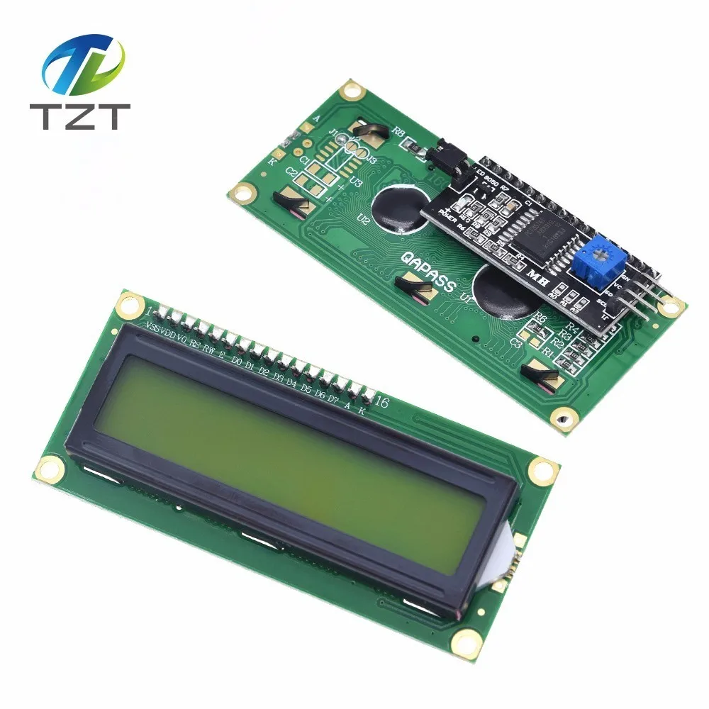 Módulo LCD pantalla azul verde IIC/I2C 1602 para arduino 1602 LCD UNO r3 mega2560 LCD1602 LCD1602 + I2C