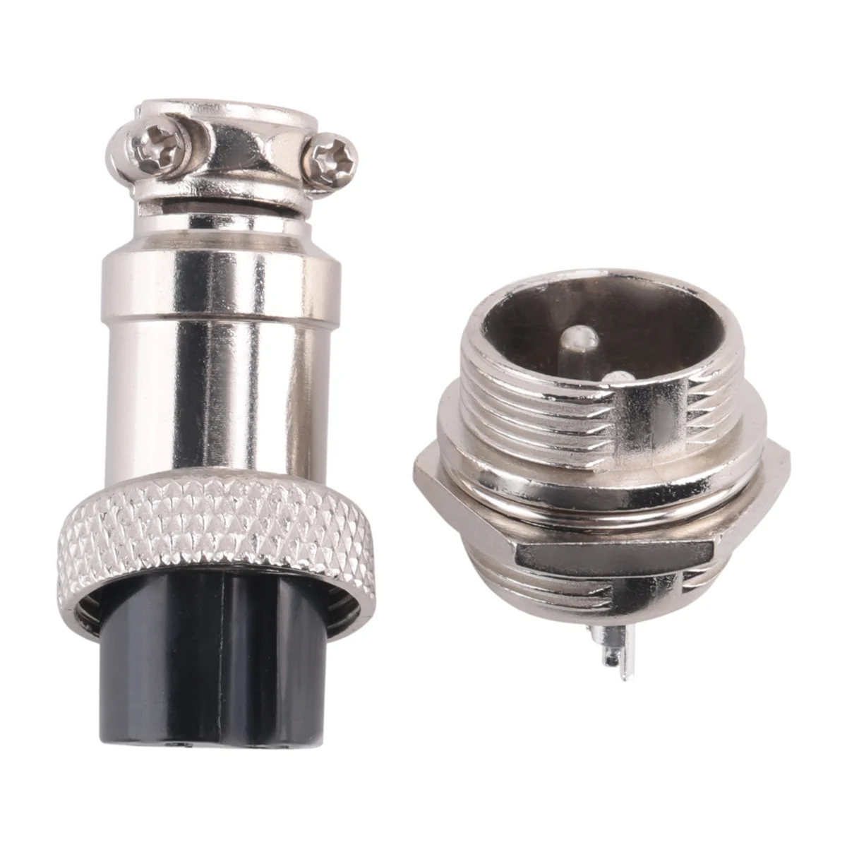 ใหม่ล่าสุด GX16 Connector การบิน 2-Pin 400V ประเภทสกรูชายและหญิง Butt Cable Connector ปลั๊ก SOCKET CONNECTOR