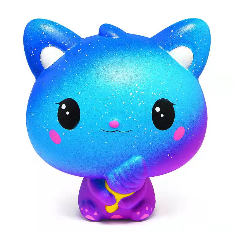 Jumbo squishy kawaii animal unicórnio bolo veados panda squishies lento subindo estresse bola fidget brinquedos espremer alimentos para crianças, panda squishies,gato galáctico,novos brinquedos fofos de tendência,bolo