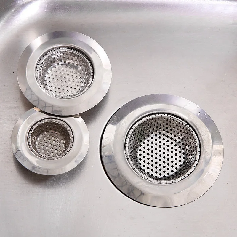 Recogedor de pelo de drenaje, tapón de fregadero de ducha de baño, cubierta de drenaje, pegatina de filtro de trampa de pelo, colador antibloqueo de cocina