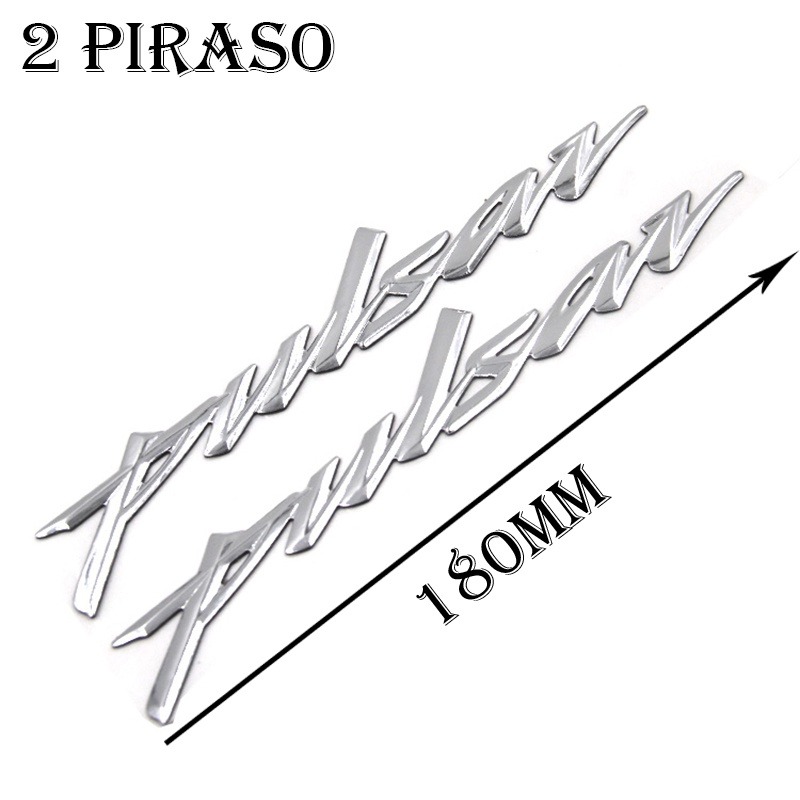 Decalque emblema 3d para bajaj pulsar 200 ns200 rs200 ns150 ns160 rouser pulsar 125 135 150 160 180 adesivos de motocicleta moto modificado