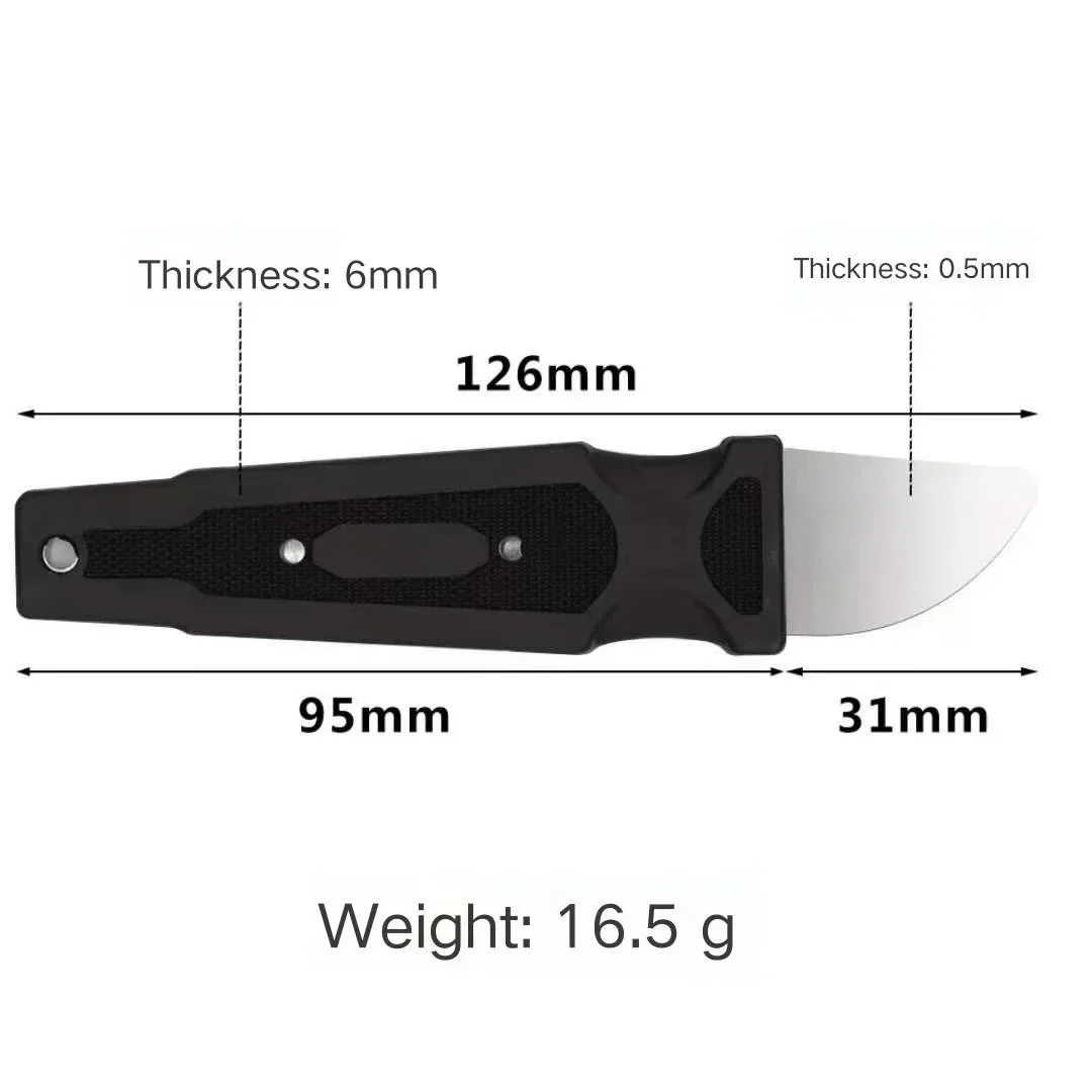 Stainless Steel Pry Bar for Mobile Phone Tablet Repair Boot Shell Disassembly Tool Metal Injection Molding Scraper